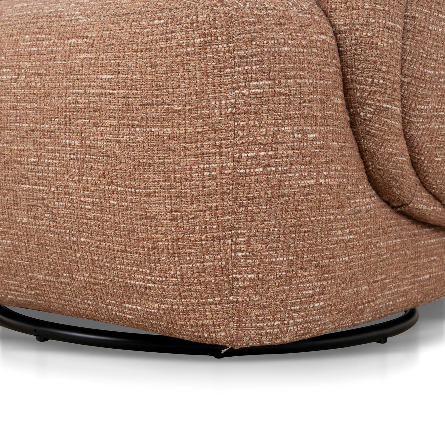CLC10452-KJ Swivel Armchair - Russet Brown