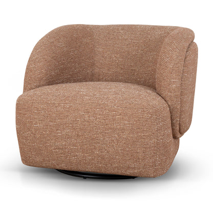 CLC10452-KJ Swivel Armchair - Russet Brown