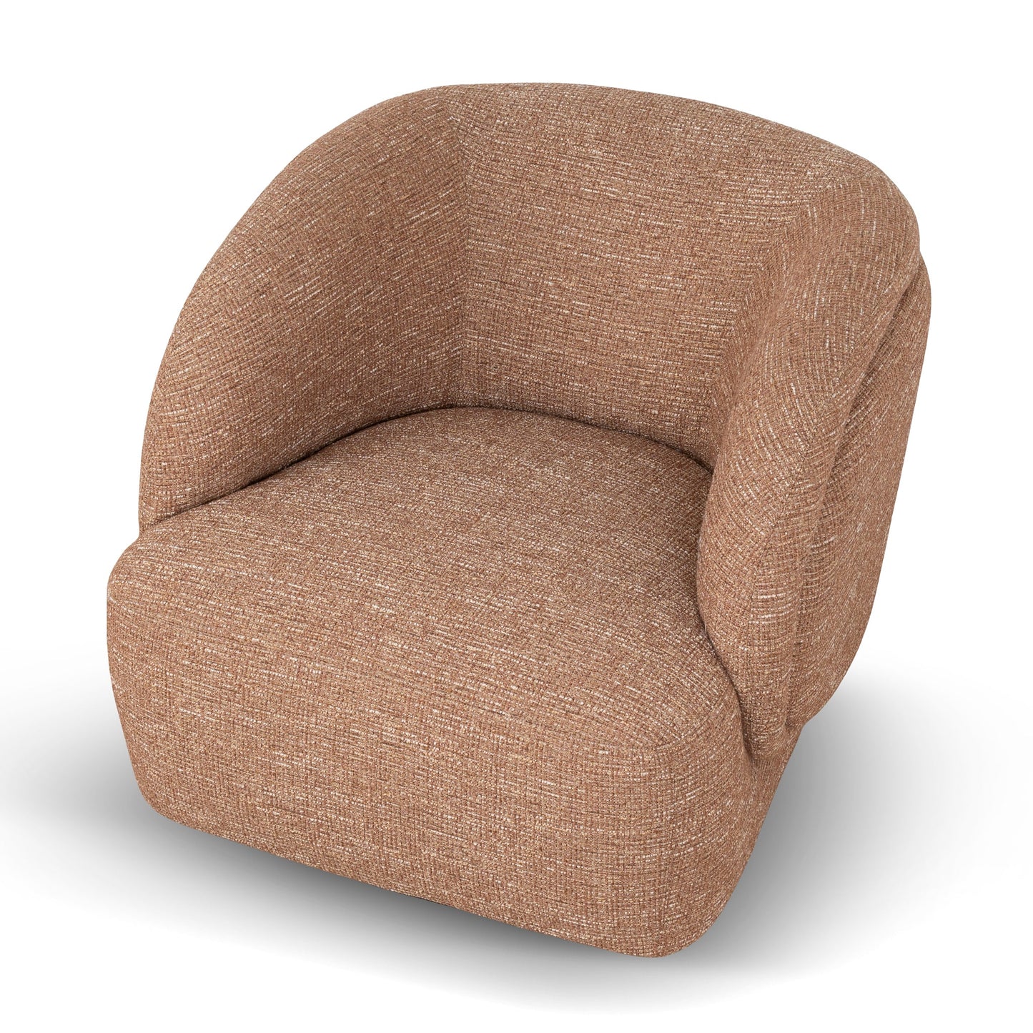 CLC10452-KJ Swivel Armchair - Russet Brown