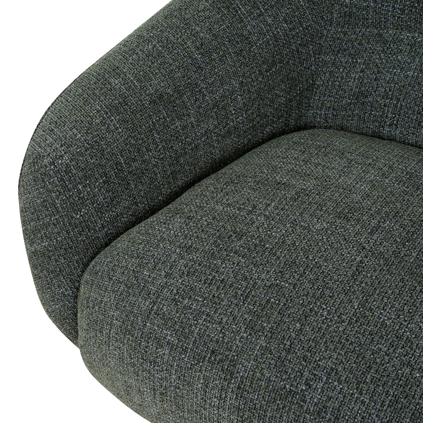 CLC10473-KSO Swivel Armchair - Moss Green