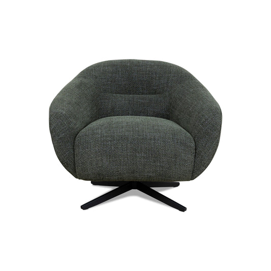 CLC10473-KSO Swivel Armchair - Moss Green