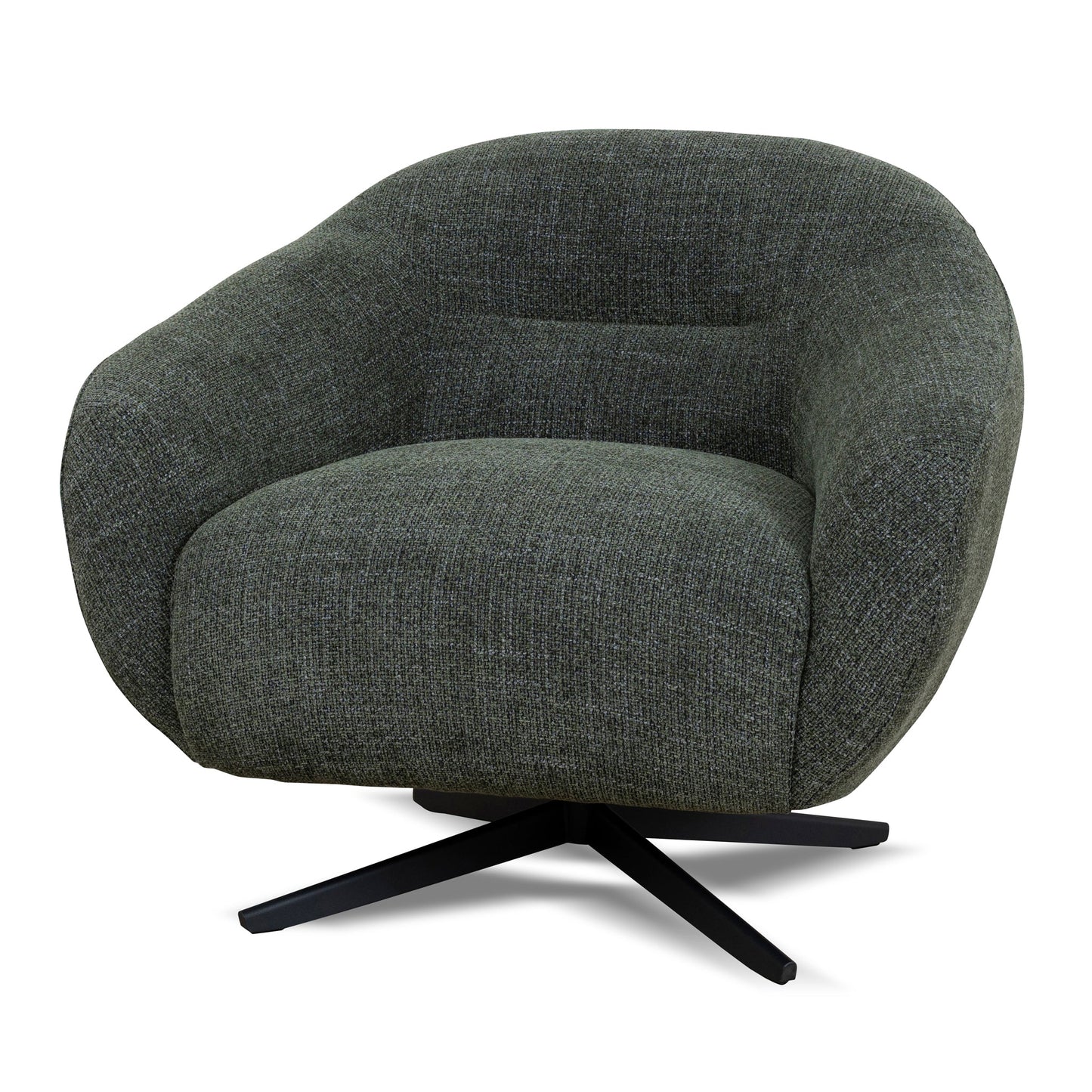CLC10473-KSO Swivel Armchair - Moss Green