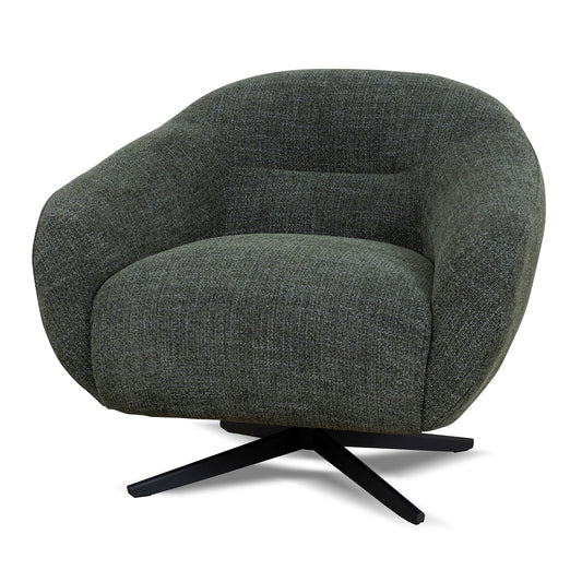 CLC10473-KSO Swivel Armchair - Moss Green