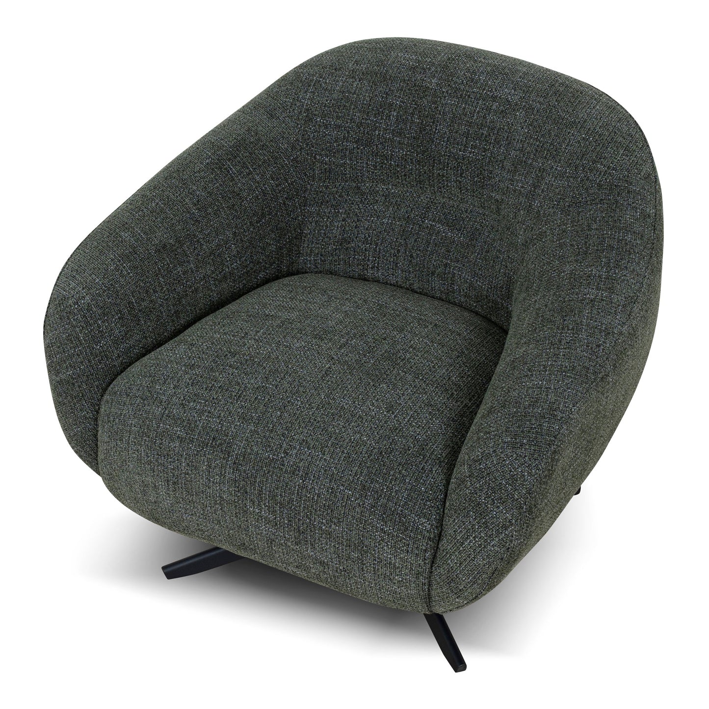 CLC10473-KSO Swivel Armchair - Moss Green