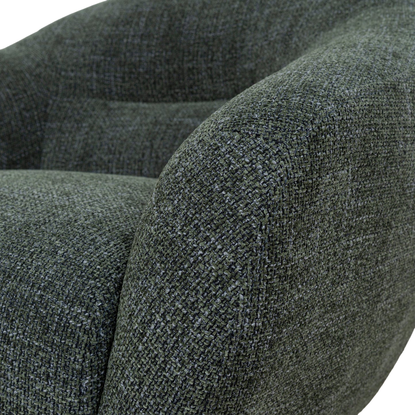 CLC10473-KSO Swivel Armchair - Moss Green