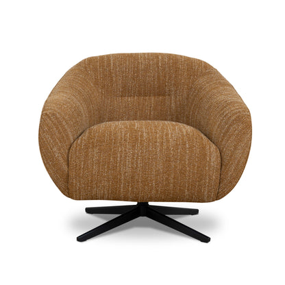 CLC10474-KSO Swivel Armchair - Ginger Brown
