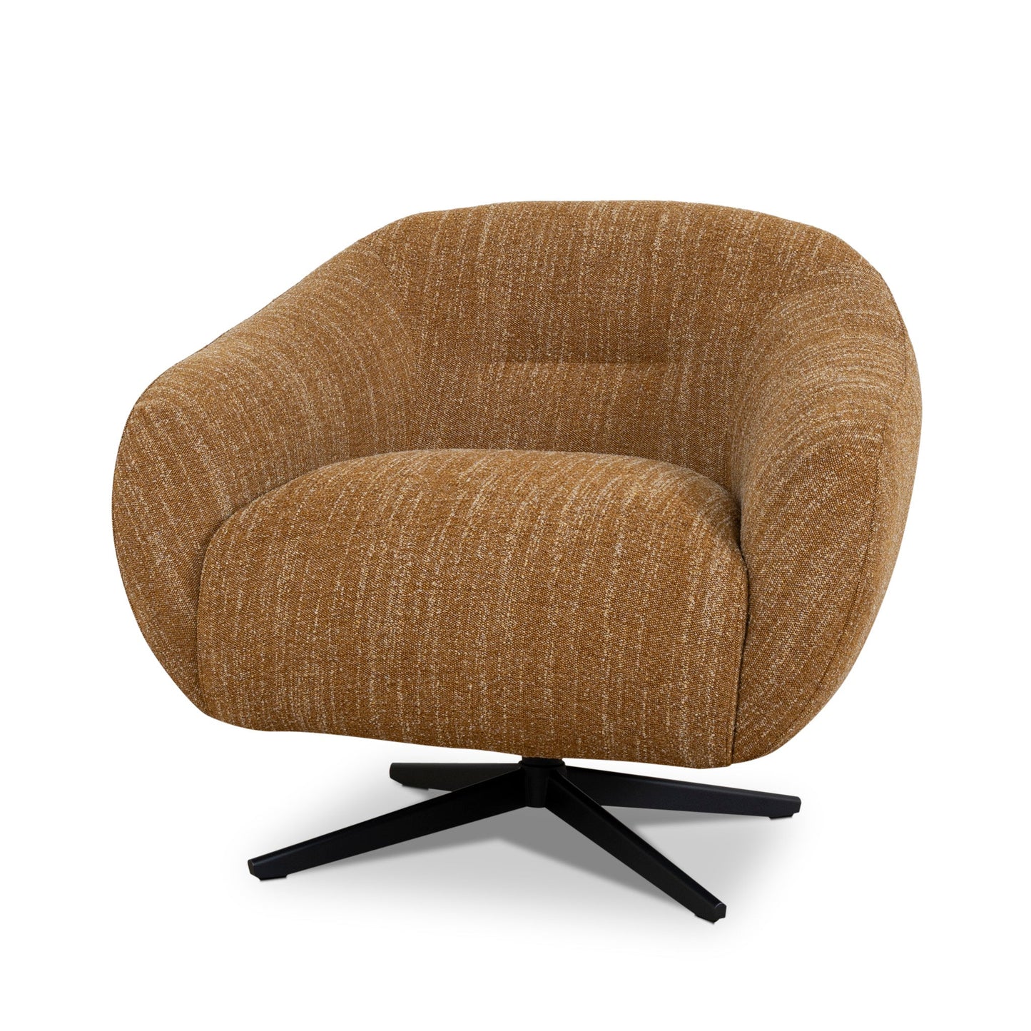 CLC10474-KSO Swivel Armchair - Ginger Brown