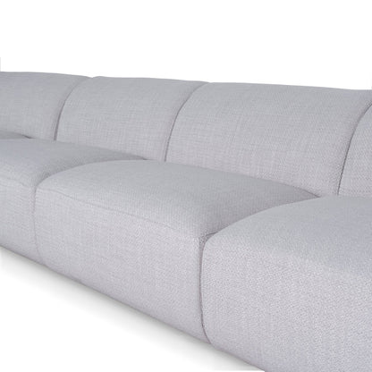 CLC10482-KSO Extended Corner Fabric Sofa - Taupe Beige