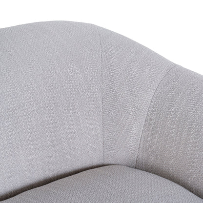 CLC10482-KSO Extended Corner Fabric Sofa - Taupe Beige