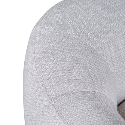 CLC10482-KSO Extended Corner Fabric Sofa - Taupe Beige