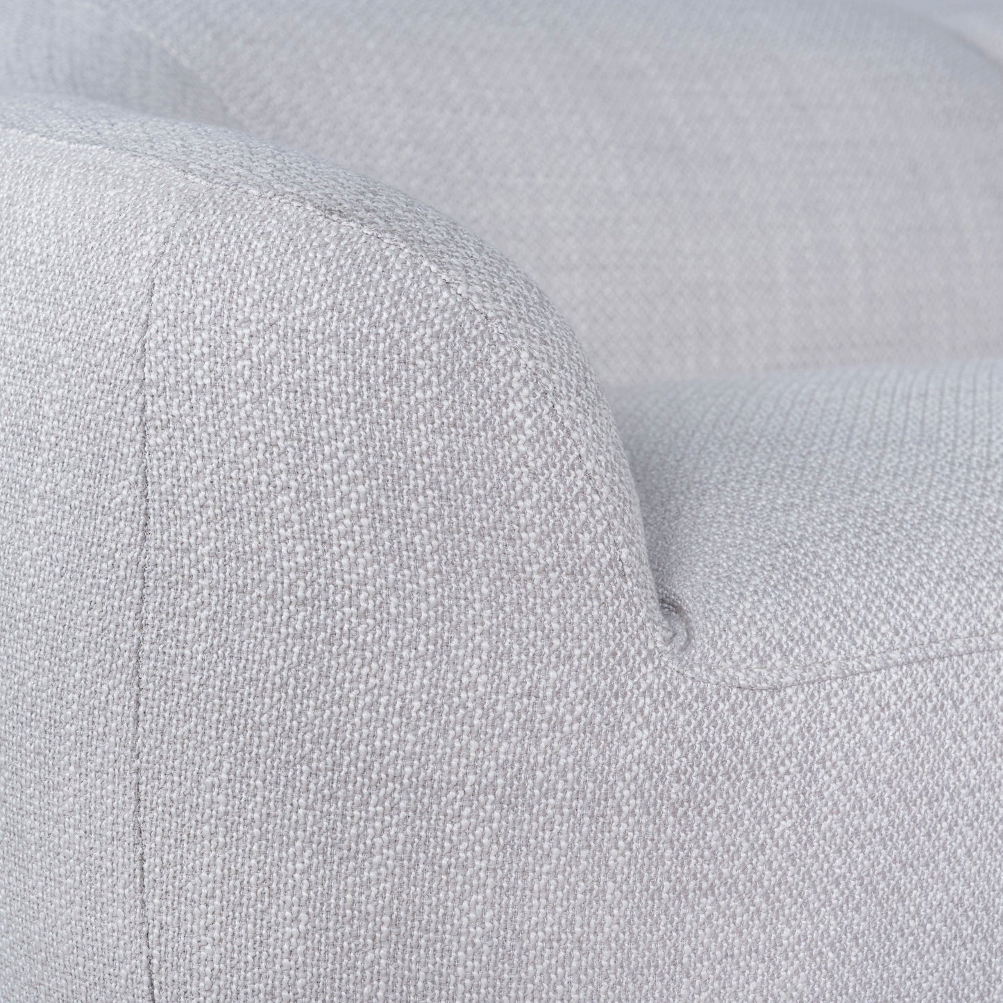 CLC10482-KSO Extended Corner Fabric Sofa - Taupe Beige