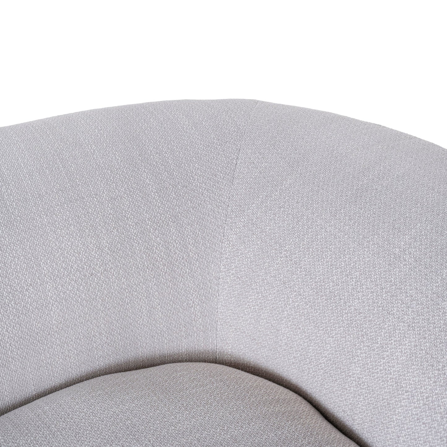 CLC10482-KSO Extended Corner Fabric Sofa - Taupe Beige