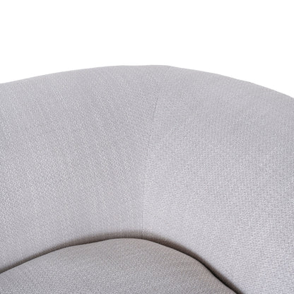 CLC10482-KSO Extended Corner Fabric Sofa - Taupe Beige