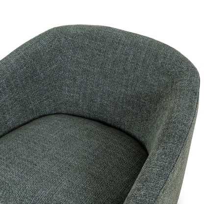 CLC10483-KSO Swivel Armchair - Moss Green