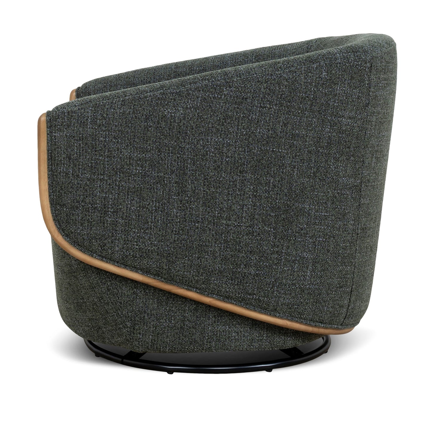 CLC10483-KSO Swivel Armchair - Moss Green