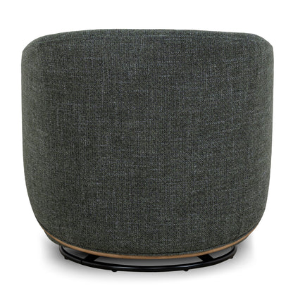 CLC10483-KSO Swivel Armchair - Moss Green