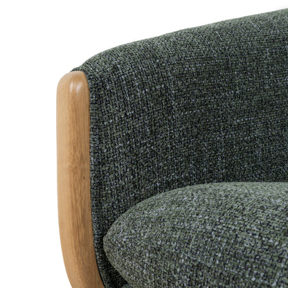 CLC10483-KSO Swivel Armchair - Moss Green