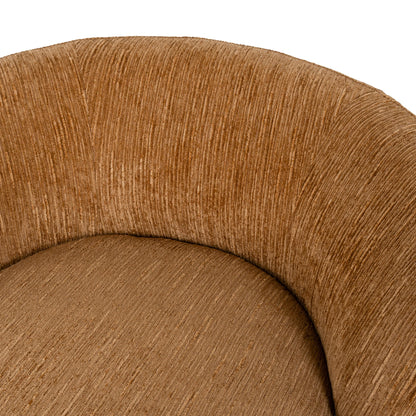 CLC10485-KSO Swivel Lounge Chair - Honey Gold