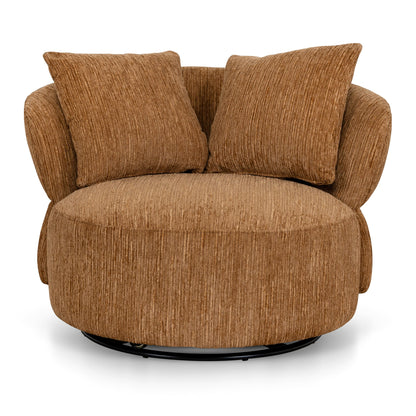 CLC10485-KSO Swivel Lounge Chair - Honey Gold