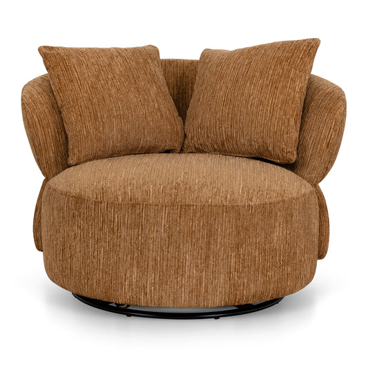 CLC10485-KSO Swivel Lounge Chair - Honey Gold
