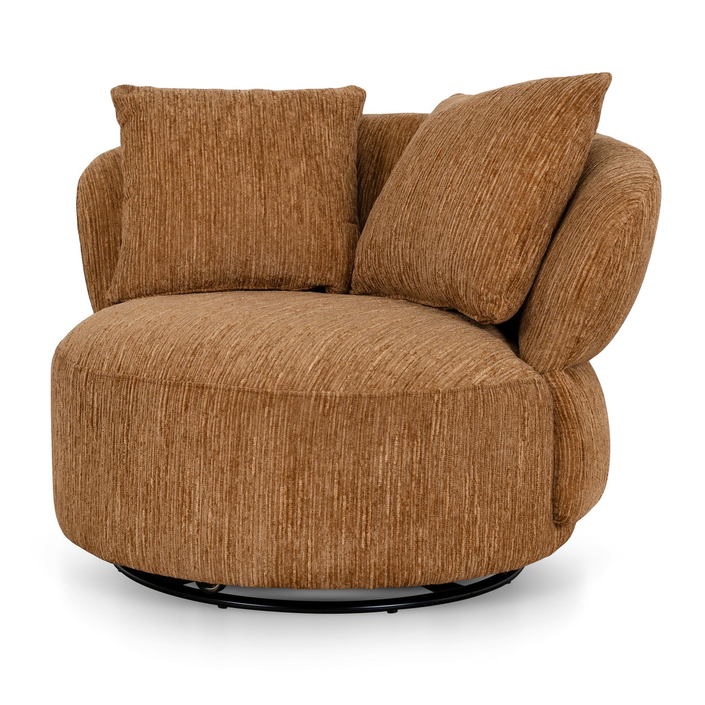 CLC10485-KSO Swivel Lounge Chair - Honey Gold