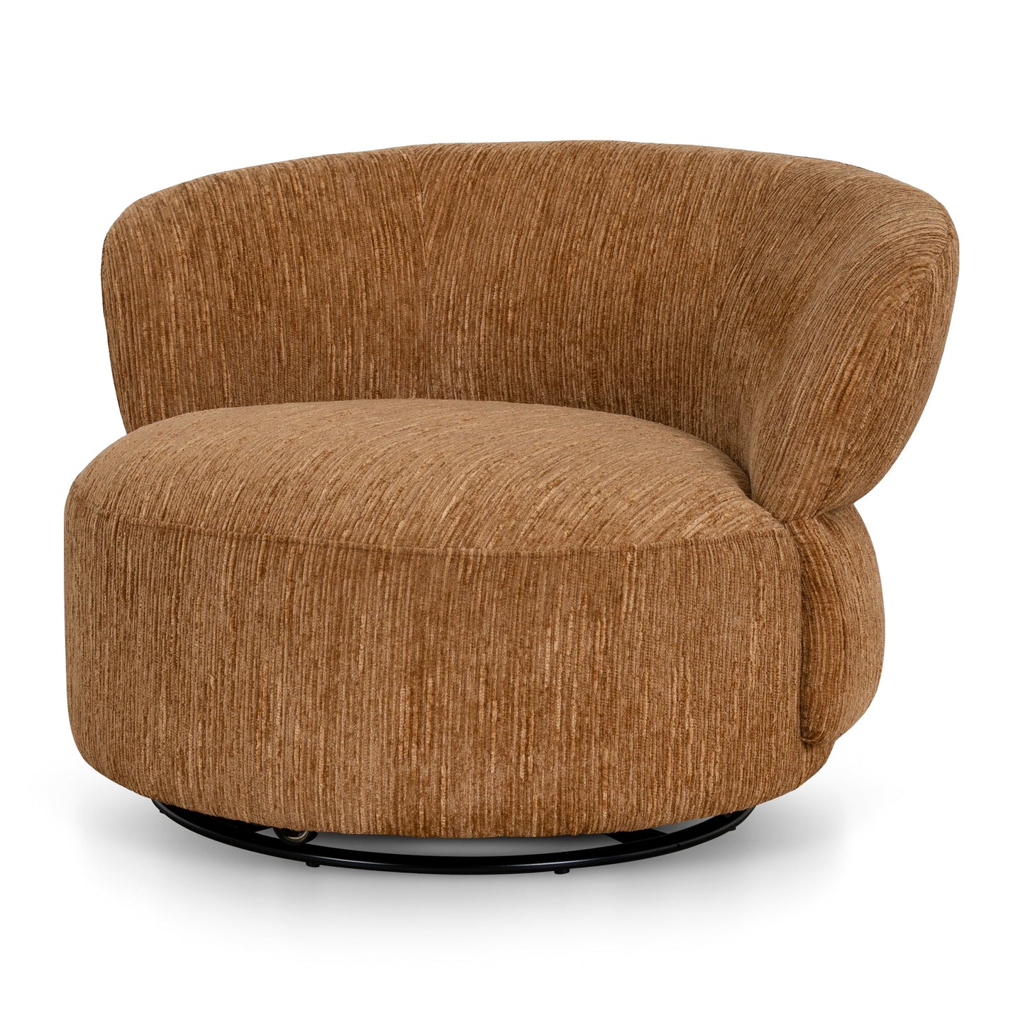 CLC10485-KSO Swivel Lounge Chair - Honey Gold