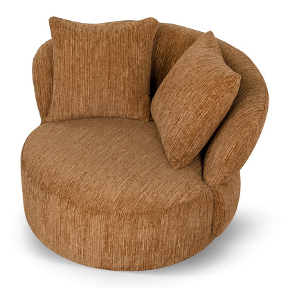 CLC10485-KSO Swivel Lounge Chair - Honey Gold