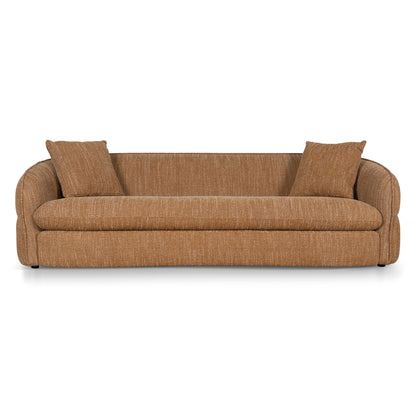 CLC10487-KSO 3 Seater Sofa - Ginger Brown