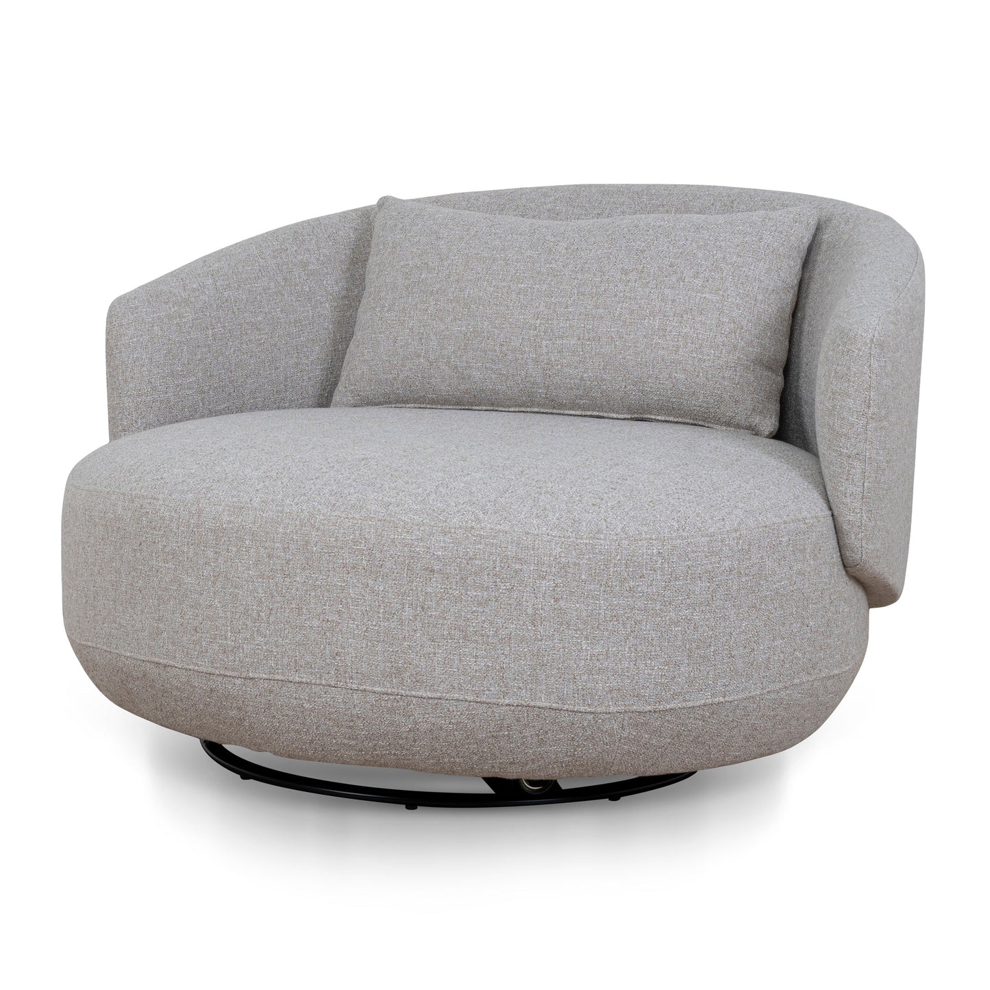 CLC10488-KSO Swivel Armchair - Warm Taupe