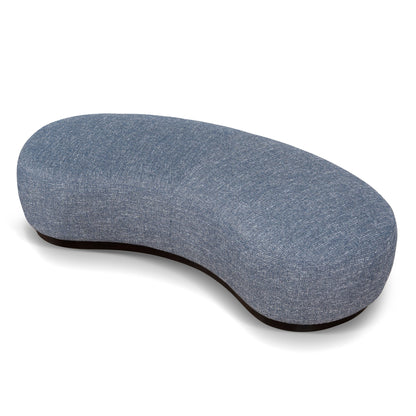 CLC10493-BS 1.8m Long Ottoman - Prussian Blue