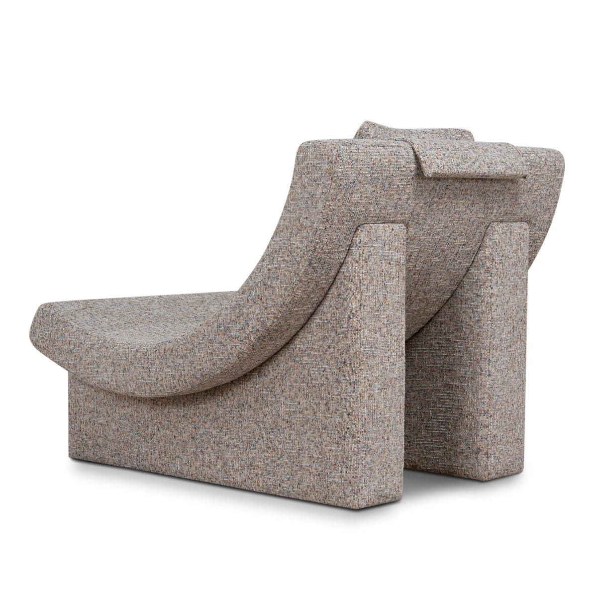 Eclipse Lounge Chair – Multi Tone Neutrals – view 4