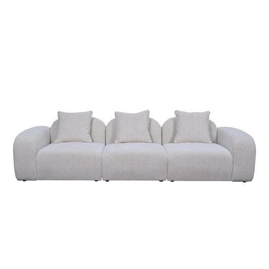 CLC10549-OLS 4 Seater Sofa - Almond Beige