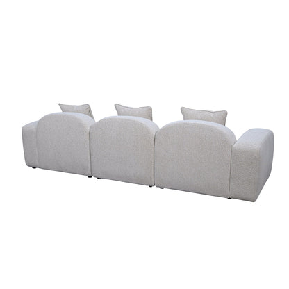 CLC10549-OLS 4 Seater Sofa - Almond Beige