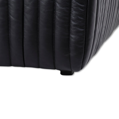 CLC10843-NV Armchair - Black Leather