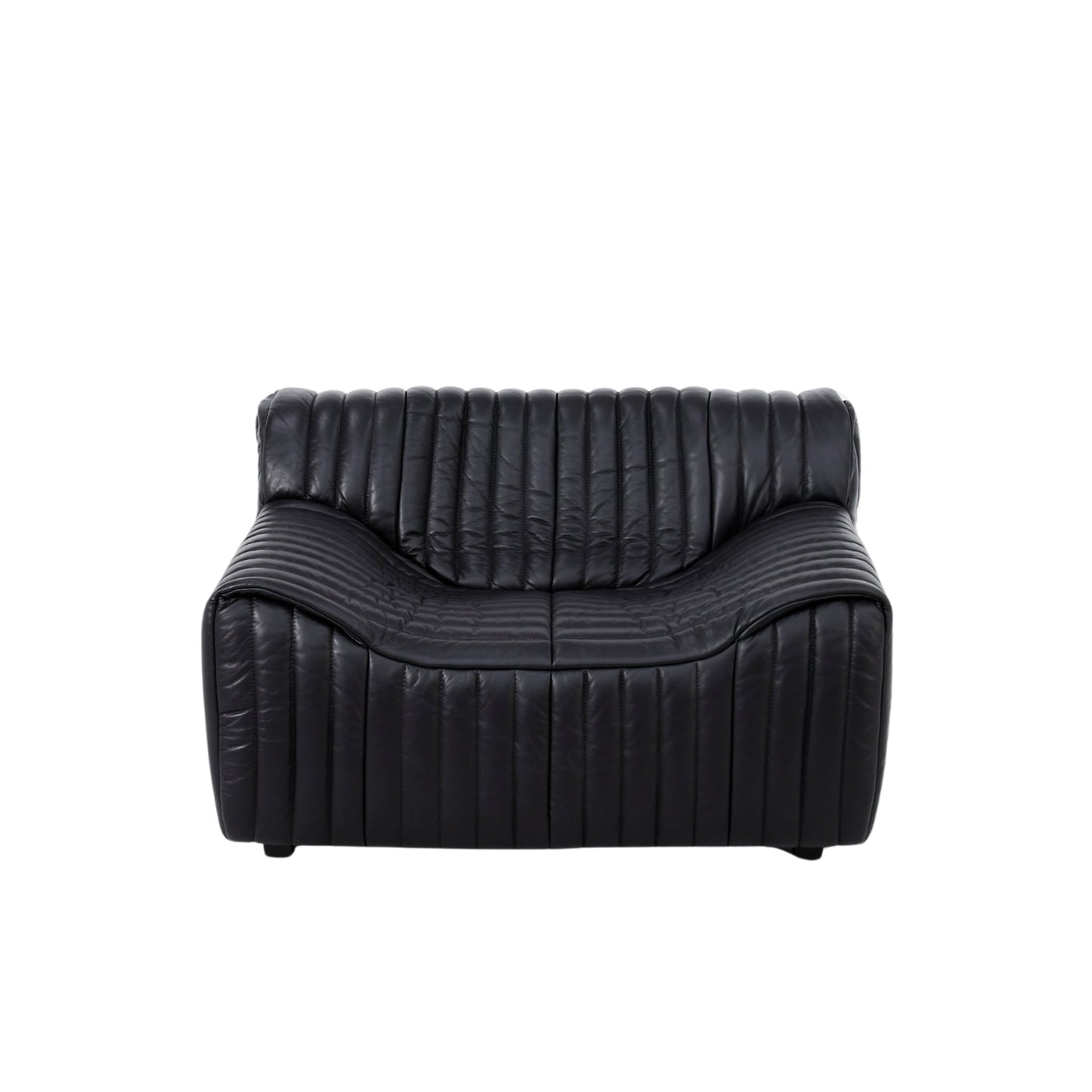 CLC10843-NV Armchair - Black Leather