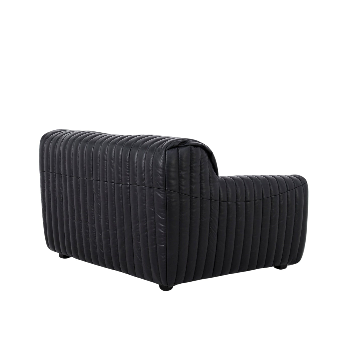 CLC10843-NV Armchair - Black Leather