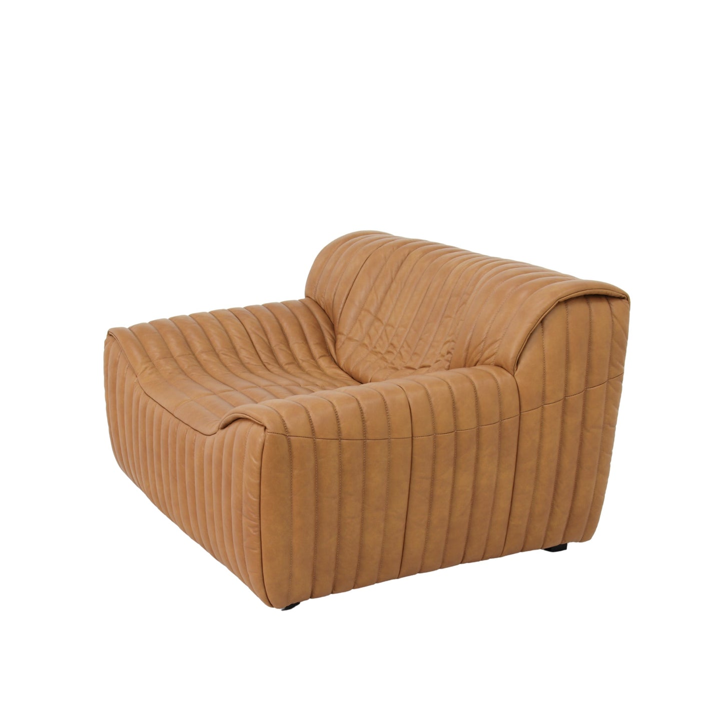 CLC10844-NV Armchair - Amber Tan Leather
