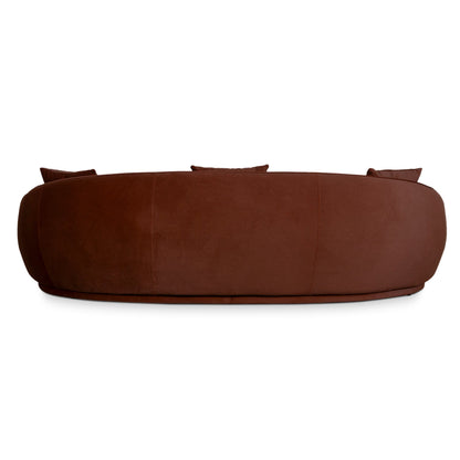 CLC10847-FS 4 Seater Fabric Sofa - Red Bronze