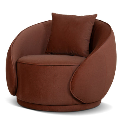 CLC10848-FS Fabric Armchair - Red Bronze