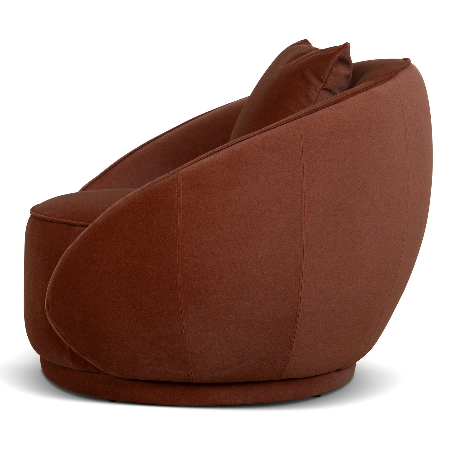 CLC10848-FS Fabric Armchair - Red Bronze