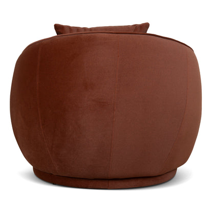 CLC10848-FS Fabric Armchair - Red Bronze