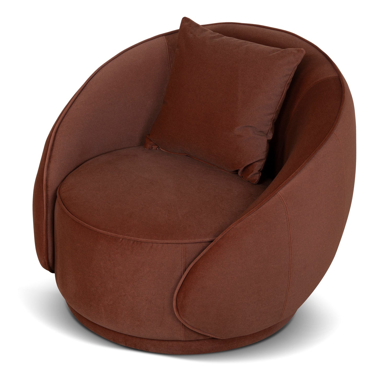 CLC10848-FS Fabric Armchair - Red Bronze