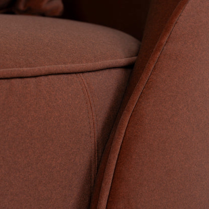 CLC10848-FS Fabric Armchair - Red Bronze
