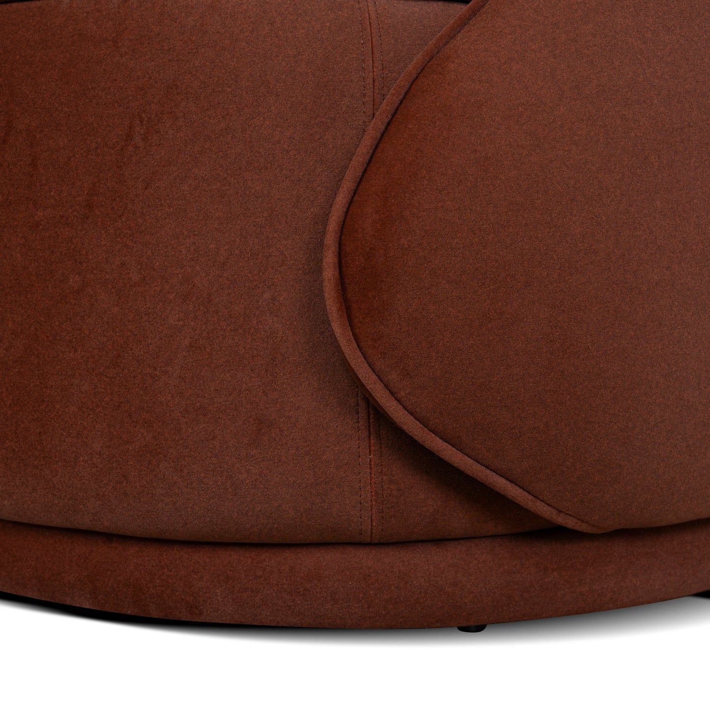 CLC10848-FS Fabric Armchair - Red Bronze