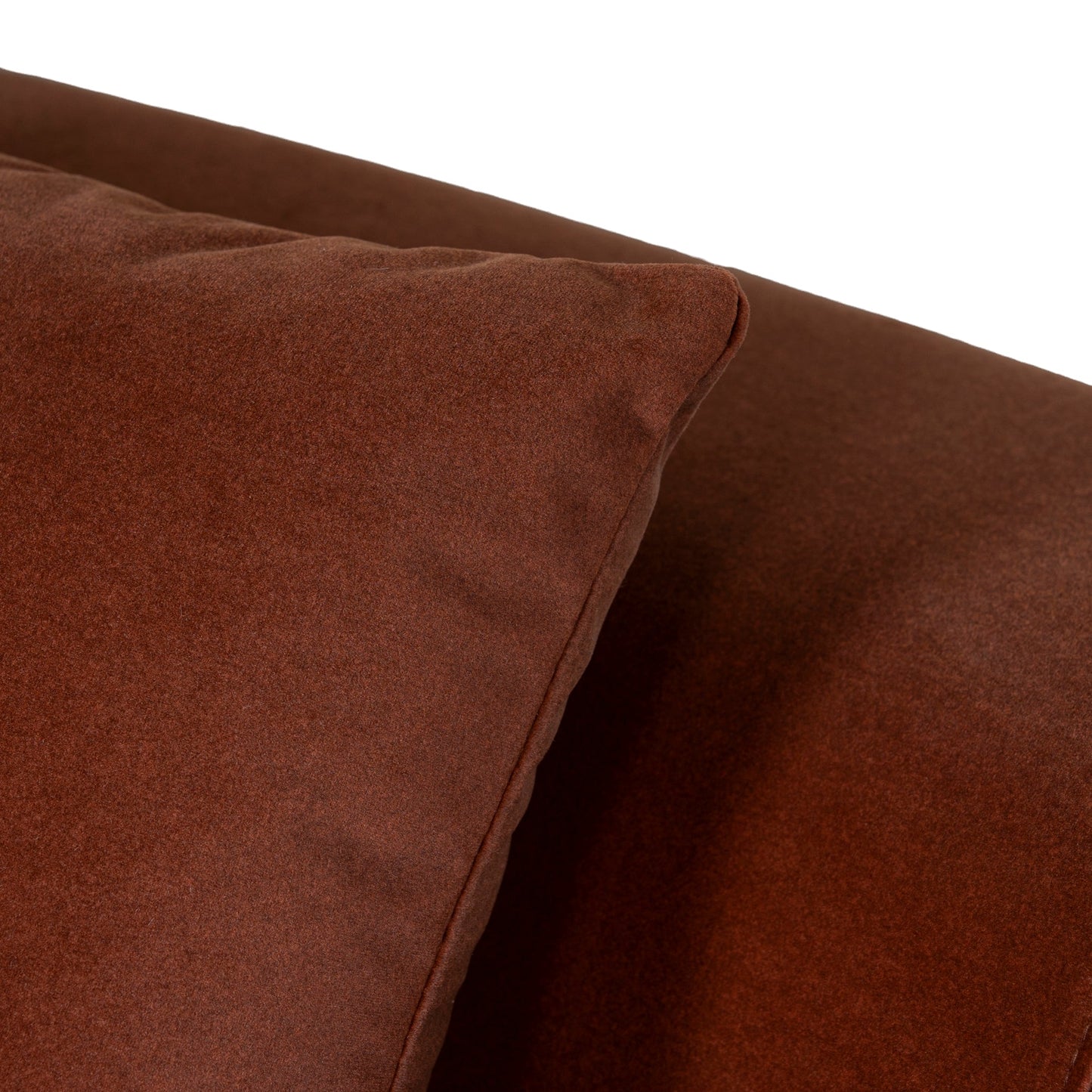 CLC10850-FS Modular Left Chaise Sofa - Red Bronze