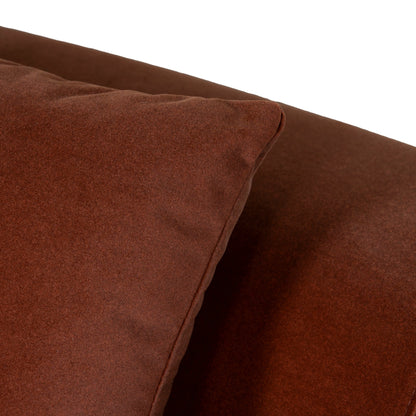 CLC10850-FS Modular Left Chaise Sofa - Red Bronze