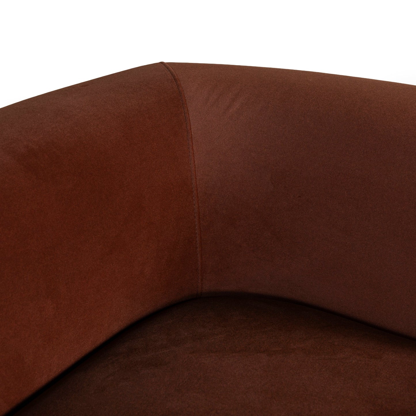 CLC10849-FS Modular Right Chaise Sofa - Red Bronze