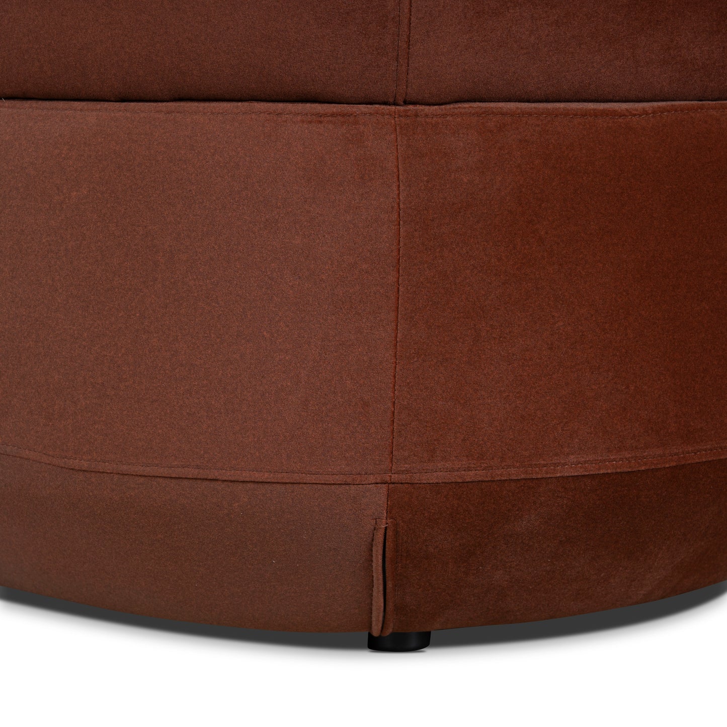 CLC10850-FS Modular Left Chaise Sofa - Red Bronze