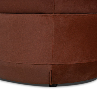 CLC10850-FS Modular Left Chaise Sofa - Red Bronze