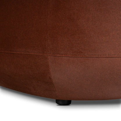 CLC10850-FS Modular Left Chaise Sofa - Red Bronze